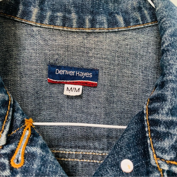 Denver Hayes Women’s Denim Vest Size M - Picture 4 of 6